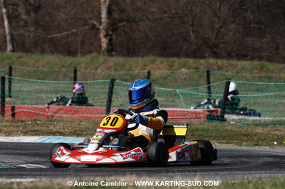 07/03/2010 : 1ère manche du Championnat du Sud 2010 à Lavelanet (photos Antoine Camblor) 2010 — karting