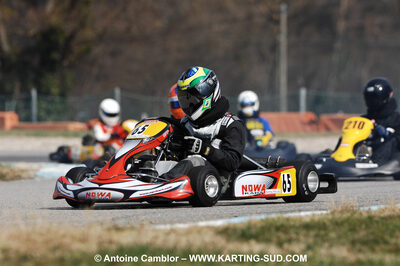 07/03/2010 : 1ère manche du Championnat du Sud 2010 à Lavelanet (photos Antoine Camblor) 2010 — karting