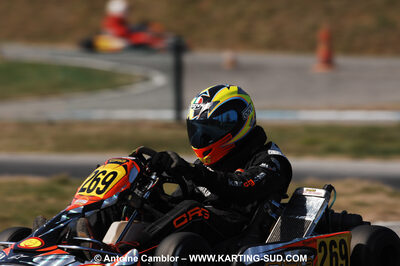 07/03/2010 : 1ère manche du Championnat du Sud 2010 à Lavelanet (photos Antoine Camblor) 2010 — karting