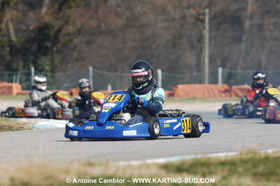 07/03/2010 : 1ère manche du Championnat du Sud 2010 à Lavelanet (photos Antoine Camblor) 2010 — karting