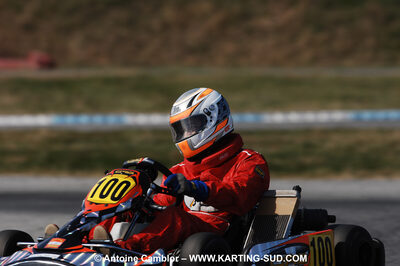 07/03/2010 : 1ère manche du Championnat du Sud 2010 à Lavelanet (photos Antoine Camblor) 2010 — karting