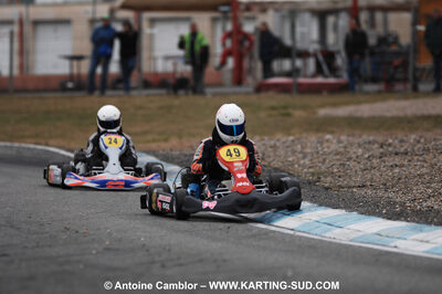 07/03/2010 : 1ère manche du Championnat du Sud 2010 à Lavelanet (photos Antoine Camblor) 2010 — karting