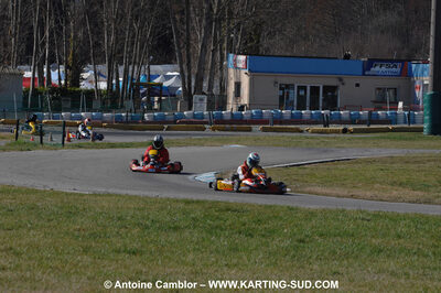 07/03/2010 : 1ère manche du Championnat du Sud 2010 à Lavelanet (photos Antoine Camblor) 2010 — karting