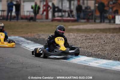 07/03/2010 : 1ère manche du Championnat du Sud 2010 à Lavelanet (photos Antoine Camblor) 2010 — karting