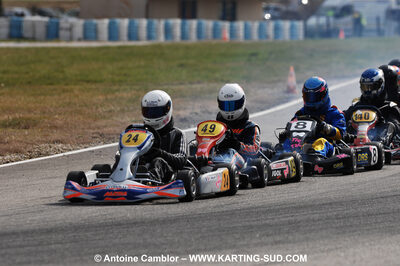 07/03/2010 : 1ère manche du Championnat du Sud 2010 à Lavelanet (photos Antoine Camblor) 2010 — karting