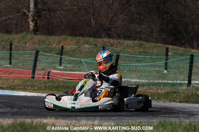 07/03/2010 : 1ère manche du Championnat du Sud 2010 à Lavelanet (photos Antoine Camblor) 2010 — karting