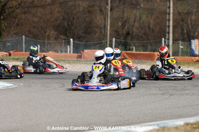 07/03/2010 : 1ère manche du Championnat du Sud 2010 à Lavelanet (photos Antoine Camblor) 2010 — karting