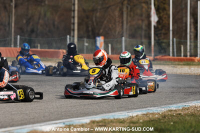 07/03/2010 : 1ère manche du Championnat du Sud 2010 à Lavelanet (photos Antoine Camblor) 2010 — karting