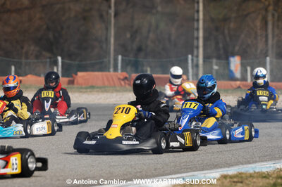 07/03/2010 : 1ère manche du Championnat du Sud 2010 à Lavelanet (photos Antoine Camblor) 2010 — karting