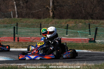 07/03/2010 : 1ère manche du Championnat du Sud 2010 à Lavelanet (photos Antoine Camblor) 2010 — karting