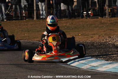 07/03/2010 : 1ère manche du Championnat du Sud 2010 à Lavelanet (photos Antoine Camblor) 2010 — karting