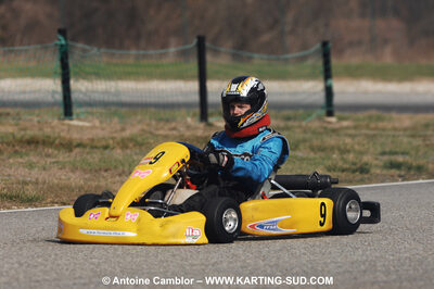 07/03/2010 : 1ère manche du Championnat du Sud 2010 à Lavelanet (photos Antoine Camblor) 2010 — karting