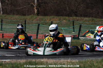 07/03/2010 : 1ère manche du Championnat du Sud 2010 à Lavelanet (photos Antoine Camblor) 2010 — karting