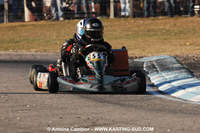 07/03/2010 : 1ère manche du Championnat du Sud 2010 à Lavelanet (photos Antoine Camblor) 2010 — karting