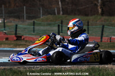 07/03/2010 : 1ère manche du Championnat du Sud 2010 à Lavelanet (photos Antoine Camblor) 2010 — karting