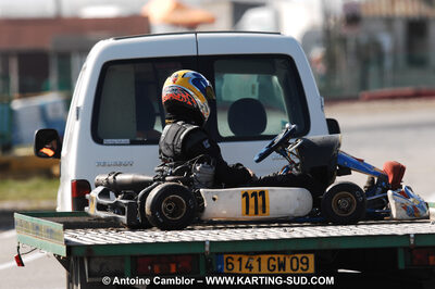 07/03/2010 : 1ère manche du Championnat du Sud 2010 à Lavelanet (photos Antoine Camblor) 2010 — karting