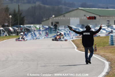 07/03/2010 : 1ère manche du Championnat du Sud 2010 à Lavelanet (photos Antoine Camblor) 2010 — karting
