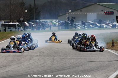 07/03/2010 : 1ère manche du Championnat du Sud 2010 à Lavelanet (photos Antoine Camblor) 2010 — karting