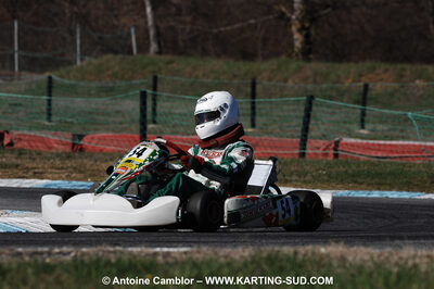 07/03/2010 : 1ère manche du Championnat du Sud 2010 à Lavelanet (photos Antoine Camblor) 2010 — karting