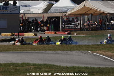 07/03/2010 : 1ère manche du Championnat du Sud 2010 à Lavelanet (photos Antoine Camblor) 2010 — karting