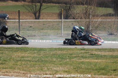 07/03/2010 : 1ère manche du Championnat du Sud 2010 à Lavelanet (photos Antoine Camblor) 2010 — karting