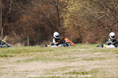 07/03/2010 : 1ère manche du Championnat du Sud 2010 à Lavelanet (photos Antoine Camblor) 2010 — karting