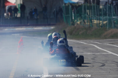 07/03/2010 : 1ère manche du Championnat du Sud 2010 à Lavelanet (photos Antoine Camblor) 2010 — karting