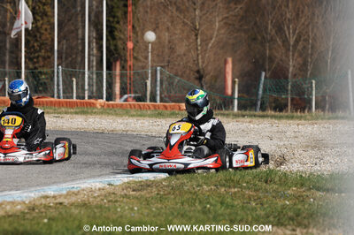 07/03/2010 : 1ère manche du Championnat du Sud 2010 à Lavelanet (photos Antoine Camblor) 2010 — karting