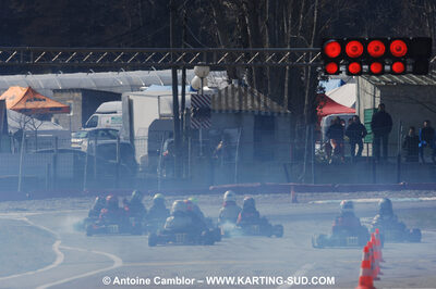 07/03/2010 : 1ère manche du Championnat du Sud 2010 à Lavelanet (photos Antoine Camblor) 2010 — karting