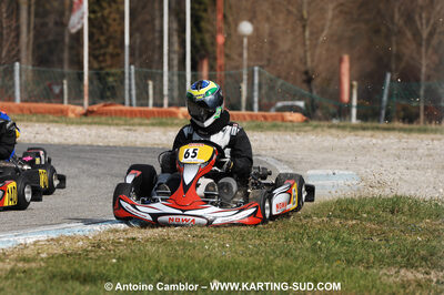 07/03/2010 : 1ère manche du Championnat du Sud 2010 à Lavelanet (photos Antoine Camblor) 2010 — karting