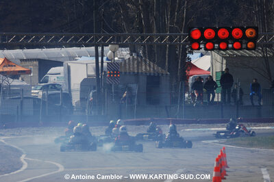 07/03/2010 : 1ère manche du Championnat du Sud 2010 à Lavelanet (photos Antoine Camblor) 2010 — karting