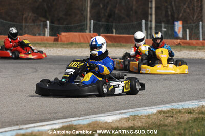07/03/2010 : 1ère manche du Championnat du Sud 2010 à Lavelanet (photos Antoine Camblor) 2010 — karting