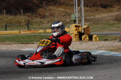 07/03/2010 : 1ère manche du Championnat du Sud 2010 à Lavelanet (photos Antoine Camblor) 2010 — karting