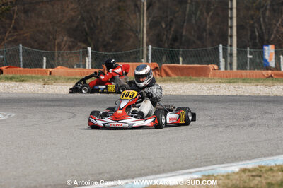07/03/2010 : 1ère manche du Championnat du Sud 2010 à Lavelanet (photos Antoine Camblor) 2010 — karting