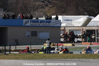 07/03/2010 : 1ère manche du Championnat du Sud 2010 à Lavelanet (photos Antoine Camblor) 2010 — karting