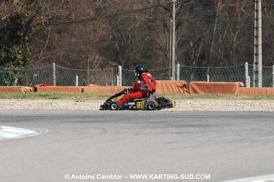 07/03/2010 : 1ère manche du Championnat du Sud 2010 à Lavelanet (photos Antoine Camblor) 2010 — karting
