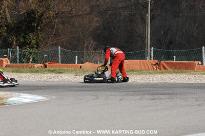 07/03/2010 : 1ère manche du Championnat du Sud 2010 à Lavelanet (photos Antoine Camblor) 2010 — karting