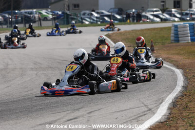 07/03/2010 : 1ère manche du Championnat du Sud 2010 à Lavelanet (photos Antoine Camblor) 2010 — karting