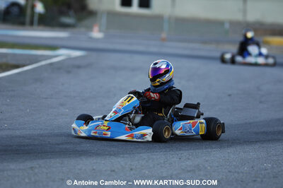 07/03/2010 : 1ère manche du Championnat du Sud 2010 à Lavelanet (photos Antoine Camblor) 2010 — karting