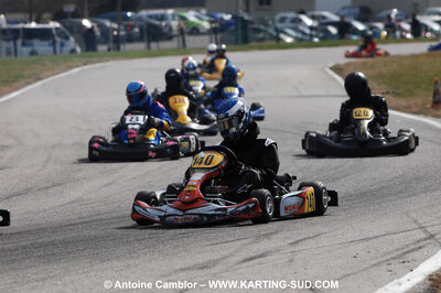 07/03/2010 : 1ère manche du Championnat du Sud 2010 à Lavelanet (photos Antoine Camblor) 2010 — karting