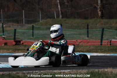 07/03/2010 : 1ère manche du Championnat du Sud 2010 à Lavelanet (photos Antoine Camblor) 2010 — karting