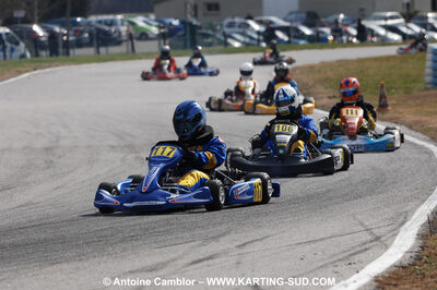 07/03/2010 : 1ère manche du Championnat du Sud 2010 à Lavelanet (photos Antoine Camblor) 2010 — karting
