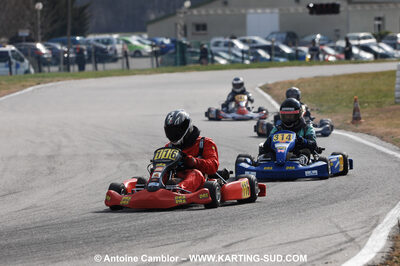 07/03/2010 : 1ère manche du Championnat du Sud 2010 à Lavelanet (photos Antoine Camblor) 2010 — karting