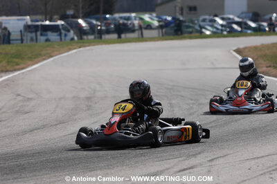 07/03/2010 : 1ère manche du Championnat du Sud 2010 à Lavelanet (photos Antoine Camblor) 2010 — karting