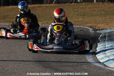 07/03/2010 : 1ère manche du Championnat du Sud 2010 à Lavelanet (photos Antoine Camblor) 2010 — karting