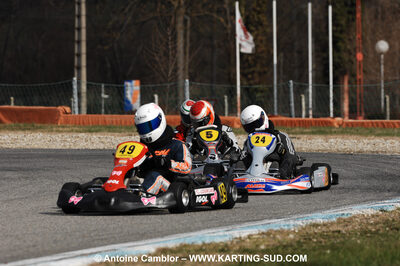 07/03/2010 : 1ère manche du Championnat du Sud 2010 à Lavelanet (photos Antoine Camblor) 2010 — karting