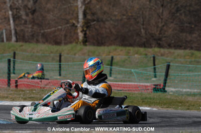 07/03/2010 : 1ère manche du Championnat du Sud 2010 à Lavelanet (photos Antoine Camblor) 2010 — karting