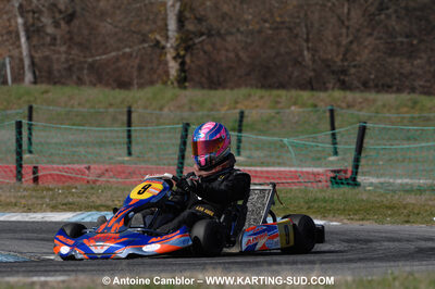 07/03/2010 : 1ère manche du Championnat du Sud 2010 à Lavelanet (photos Antoine Camblor) 2010 — karting