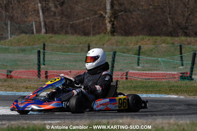 07/03/2010 : 1ère manche du Championnat du Sud 2010 à Lavelanet (photos Antoine Camblor) 2010 — karting