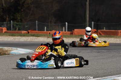 07/03/2010 : 1ère manche du Championnat du Sud 2010 à Lavelanet (photos Antoine Camblor) 2010 — karting